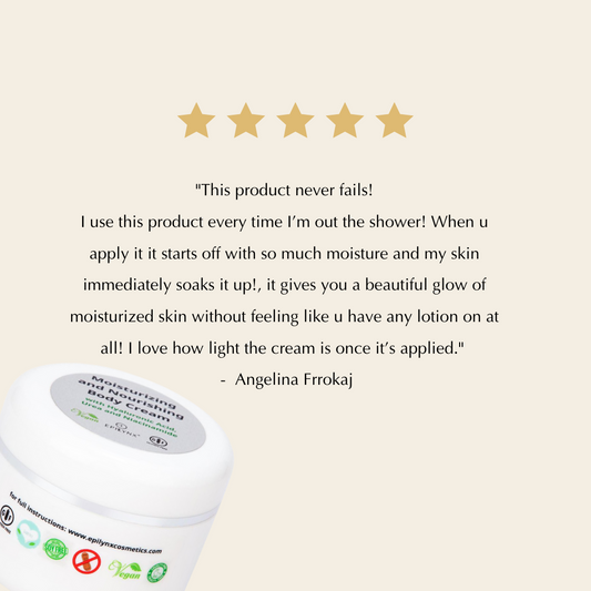 Skin Relief Body Cream โ Soothing, Hydrating, Vegan & Gluten-Free