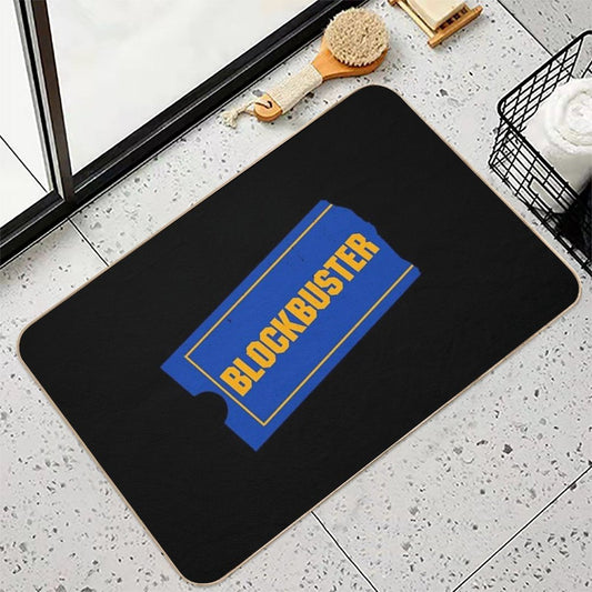 Blockbuster Video Logo Odorless Bath Mat