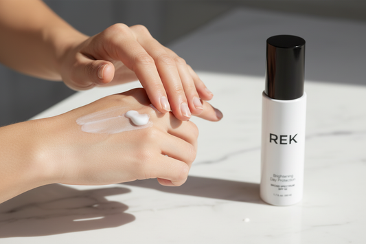 Brightening Day Protection โ Daily Brightening SPF Moisturizer | REK Cosmetics