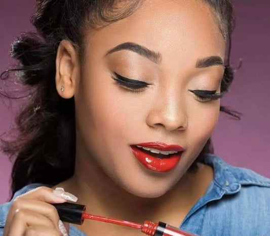 Code Red Vegan Liquid Lipstick โ Long-Wear Red