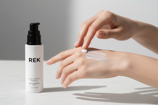Daily Moisture Protection โ Hydrating SPF Moisturizer | REK Cosmetics