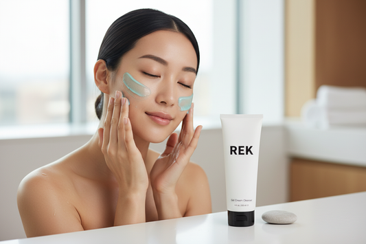 Gel Cream Cleanser โ Hydrating & Gentle | REK Cosmetics