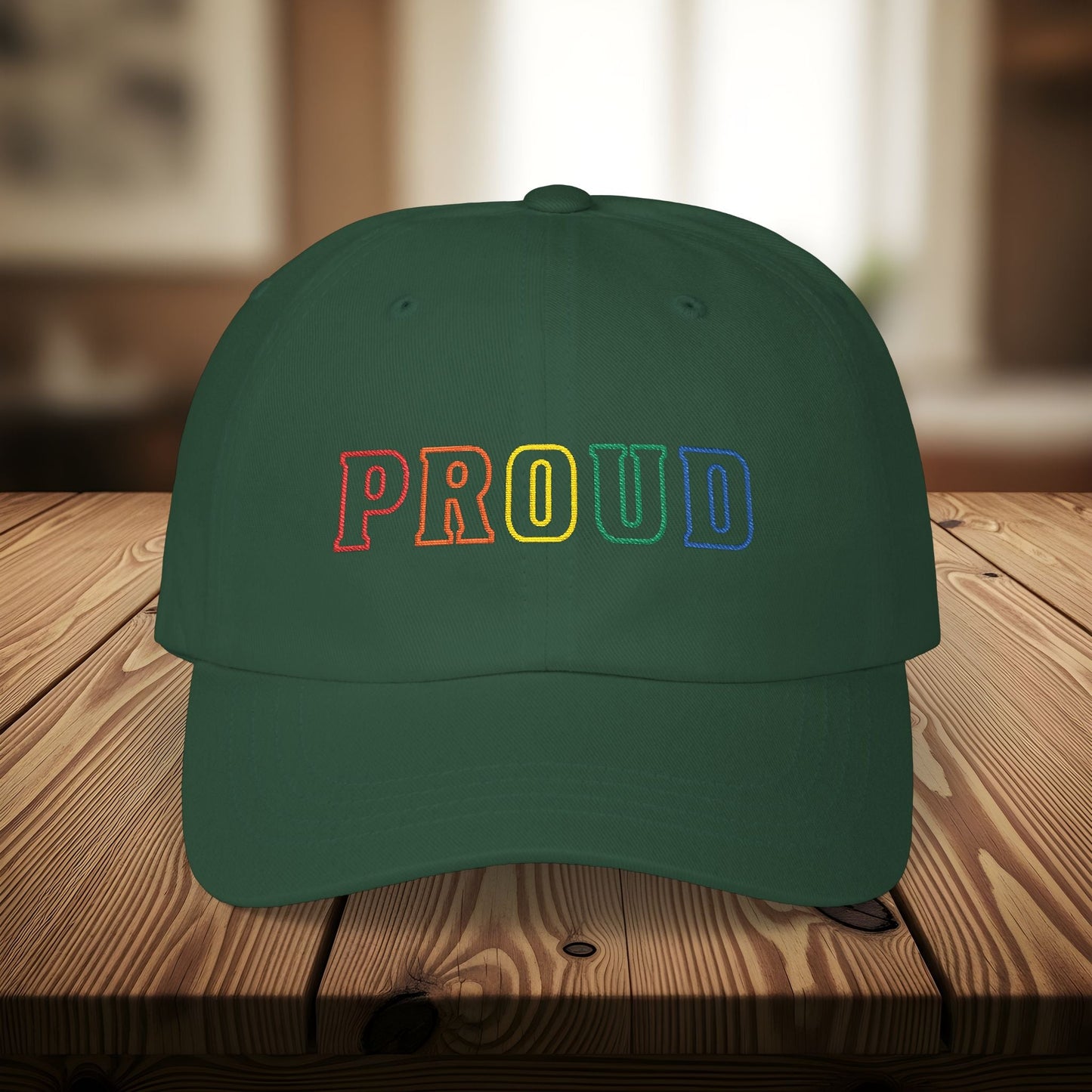 Bespattered Facade Proud LGBTQ+ Pride Embroidered Hat | 10 Colors