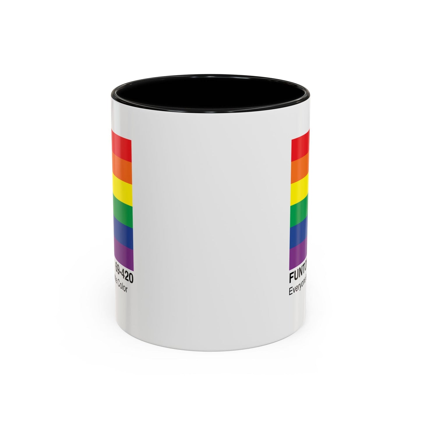 Bespattered Facade Everyone's Favorite Color "Funtone" Chip Mug | Eight Colors | 11oz or 15oz