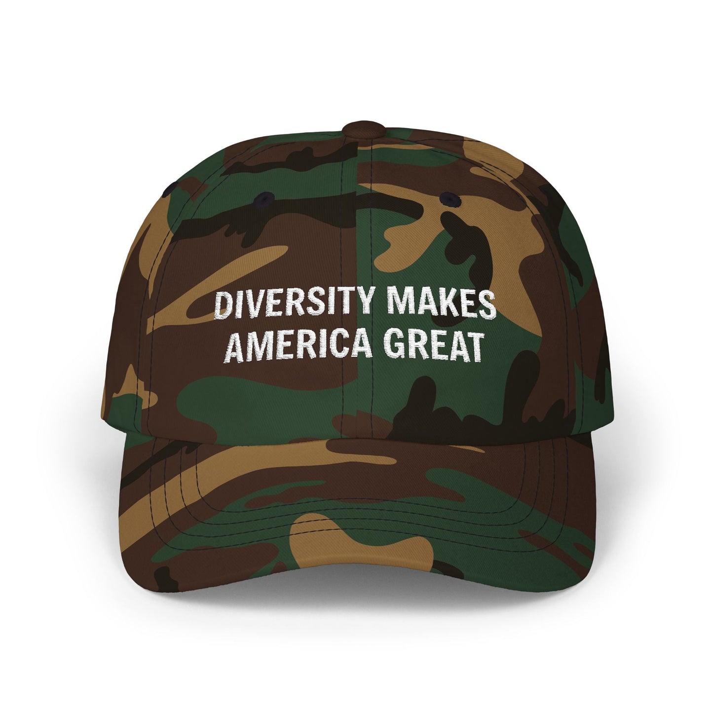 The Anti-MAGA Embroidered Hat Collection: Diversity Makes America Great | 10 Colors