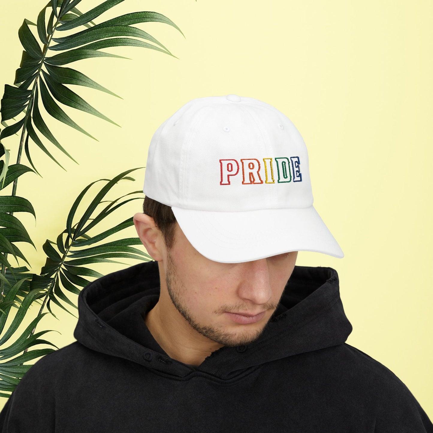 Bespattered Facade Rainbow LGBTQ+ Pride Embroidered Hat | 10 Colors