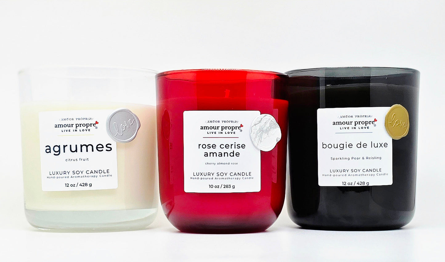 Agrumes Hand poured Aromatherapy Luxury Soy Candle