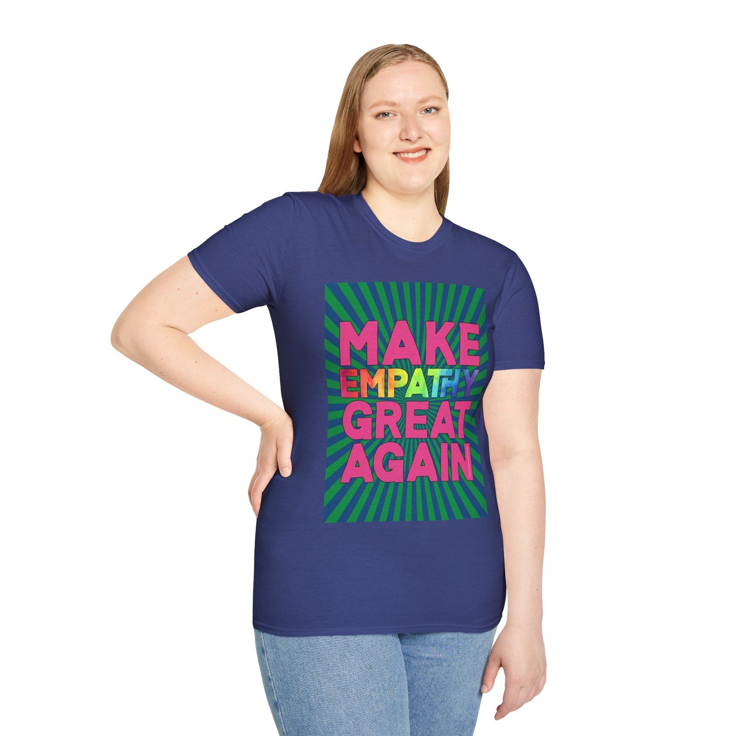 Bespattered Facade Make Empathy Great Again Unisex Softstyle T-Shirt