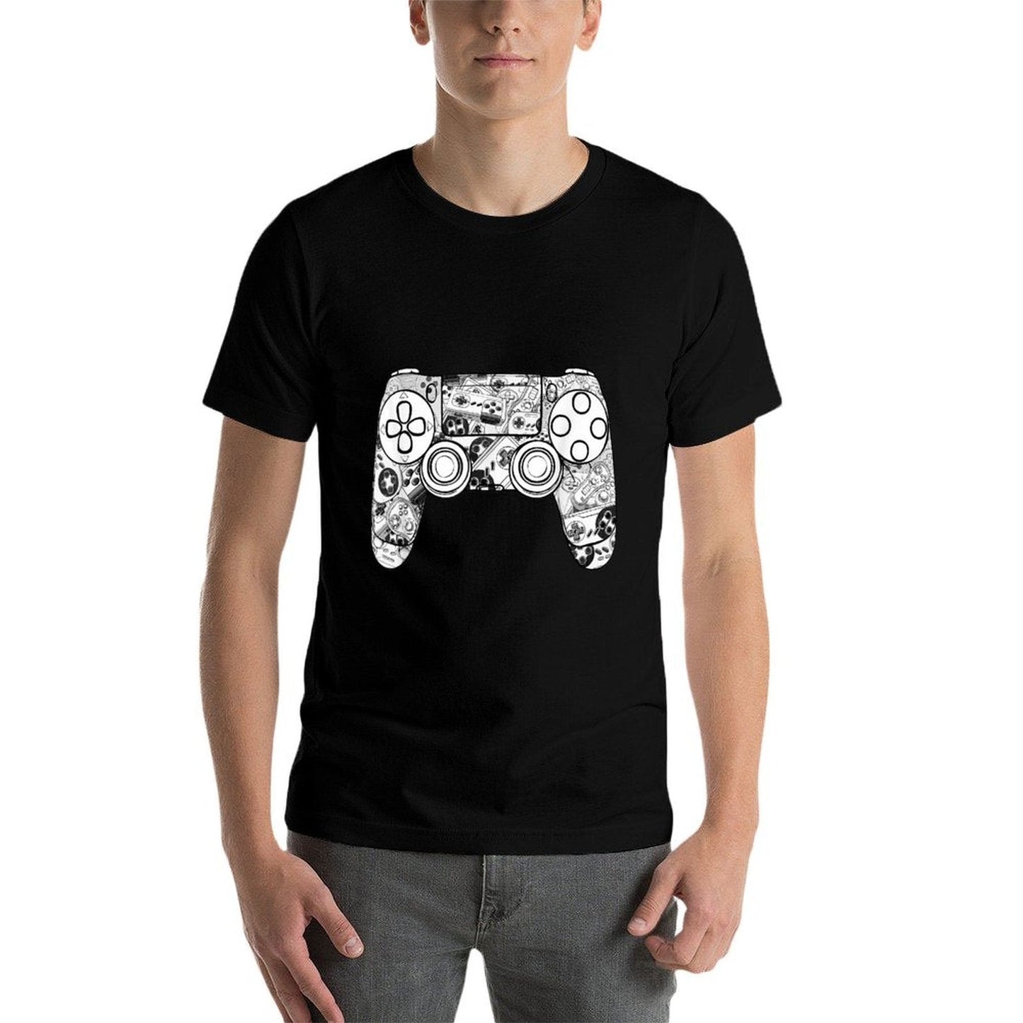 Gamer Gamings For Men Boys Video Game Controller  Easy-care T-Shirt