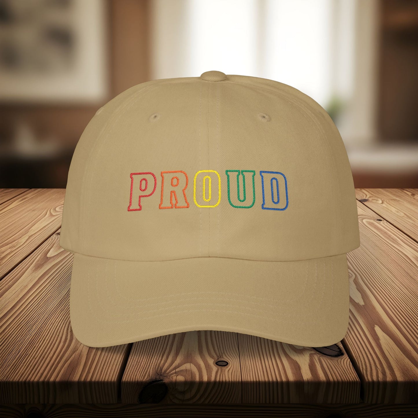 Bespattered Facade Proud LGBTQ+ Pride Embroidered Hat | 10 Colors