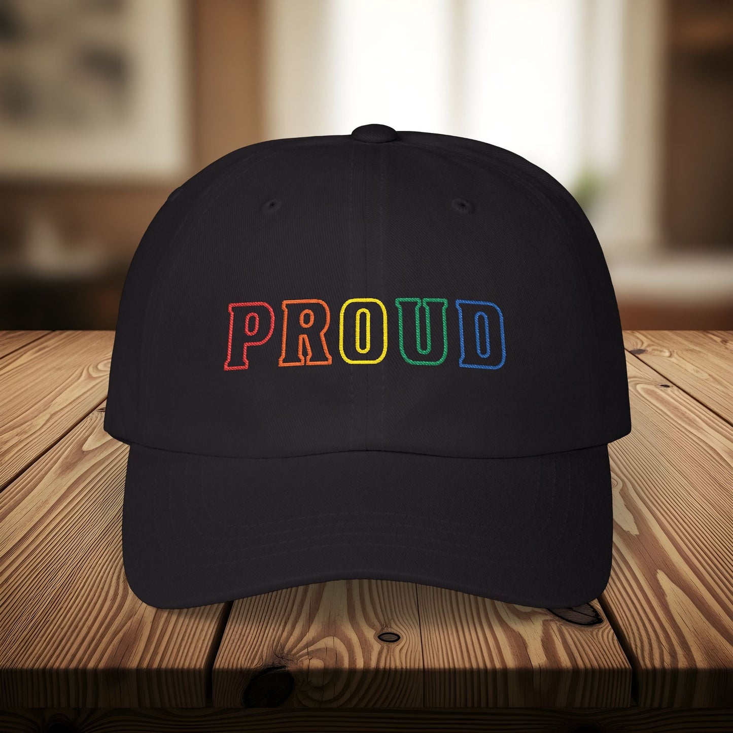 Bespattered Facade Proud LGBTQ+ Pride Embroidered Hat | 10 Colors