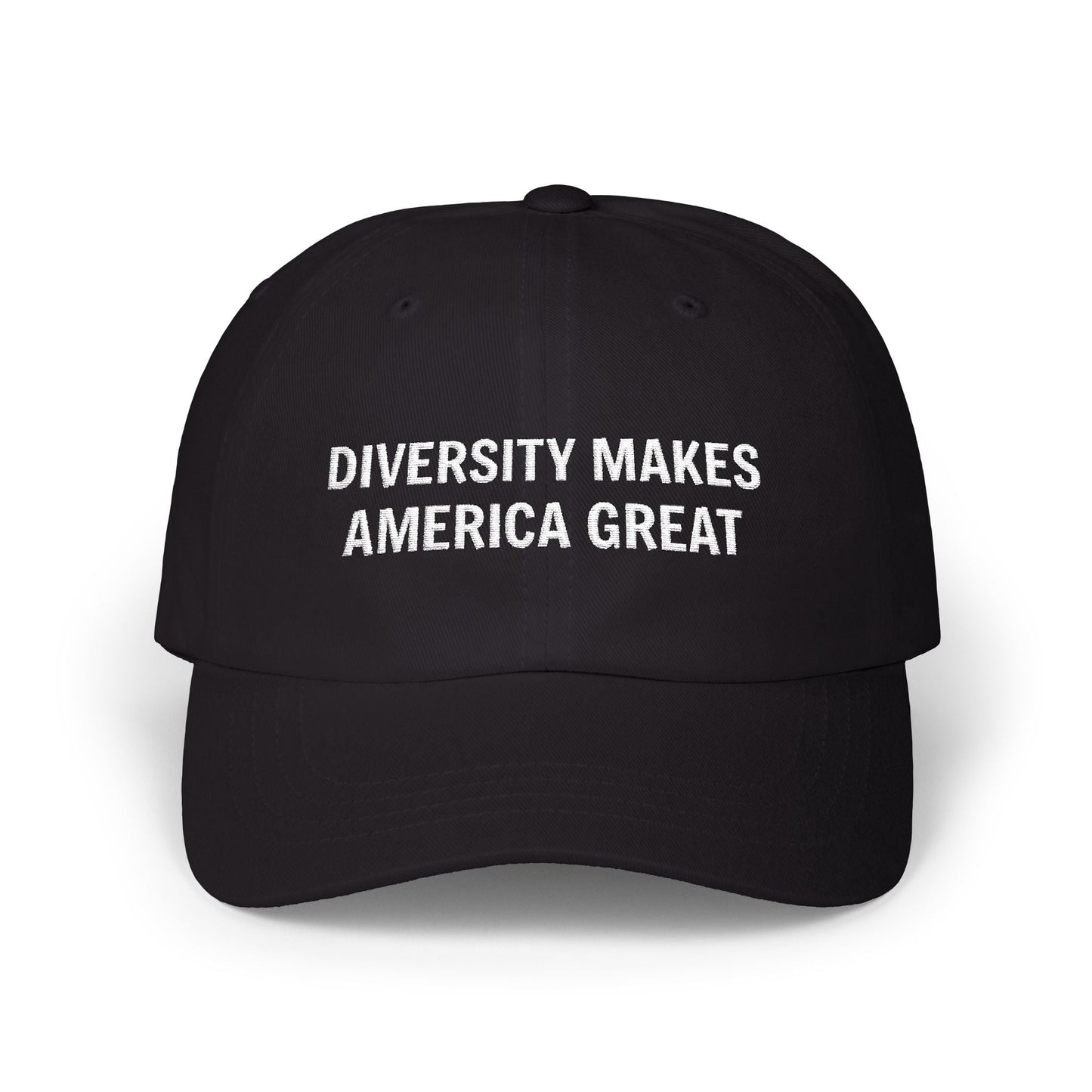 The Anti-MAGA Embroidered Hat Collection: Diversity Makes America Great | 10 Colors