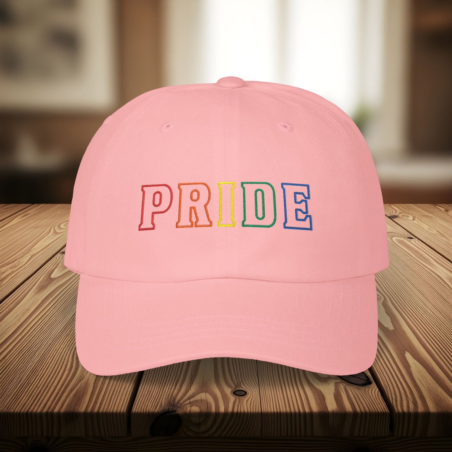 Bespattered Facade Rainbow LGBTQ+ Pride Embroidered Hat | 10 Colors