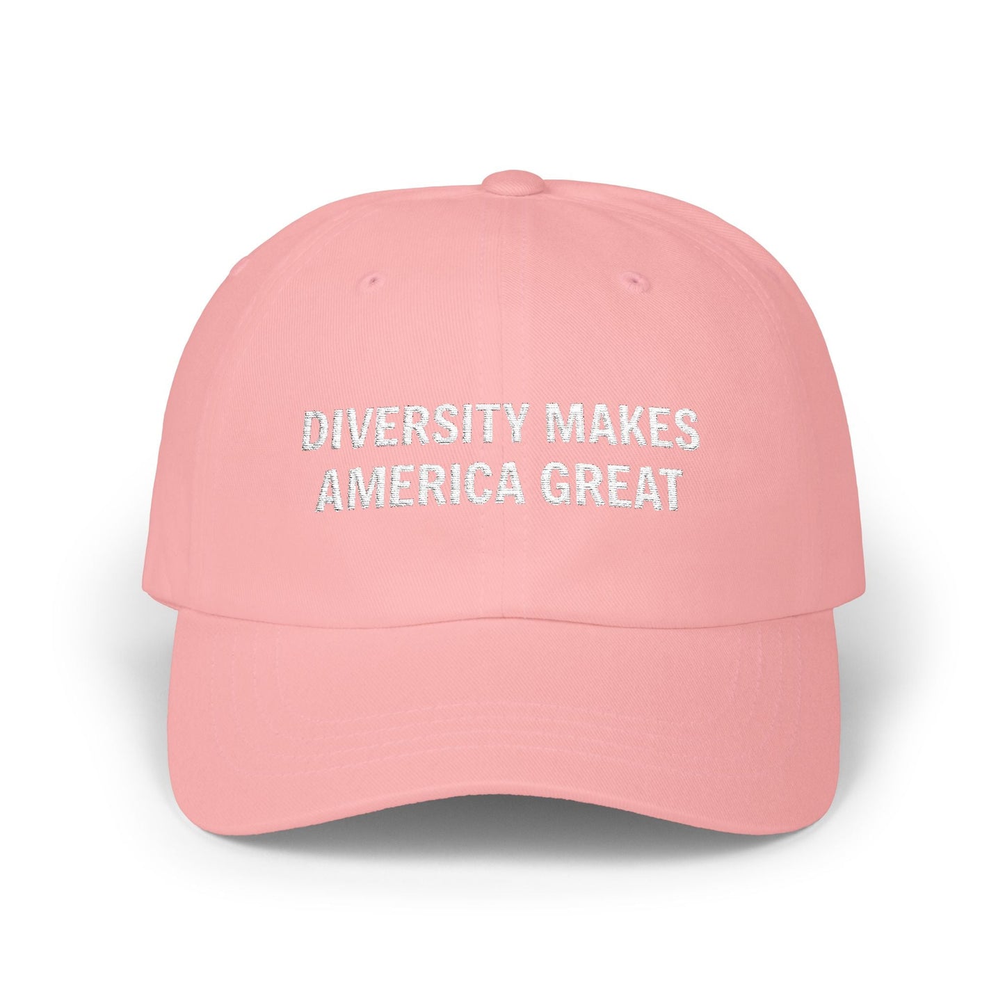 The Anti-MAGA Embroidered Hat Collection: Diversity Makes America Great | 10 Colors
