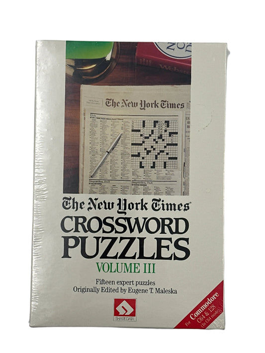 The New York Times Crossword Puzzle Vol.3 - Commodore 64 | Commodore 128