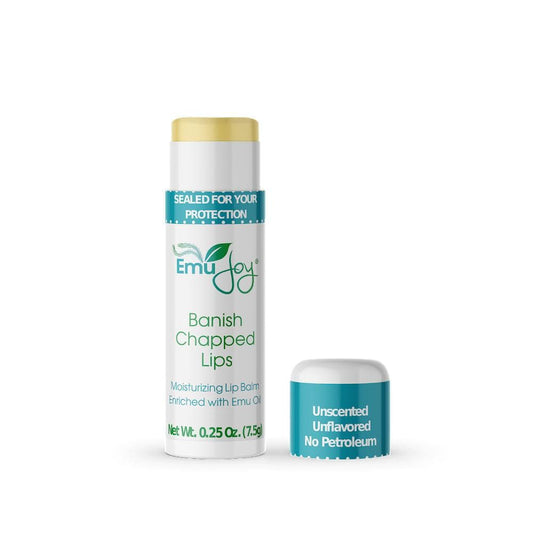 Chap-Lip Lip Balm Moisturizing Power Unlocked! – Emu Joy Banish Chapped Lips with Emu Oil
