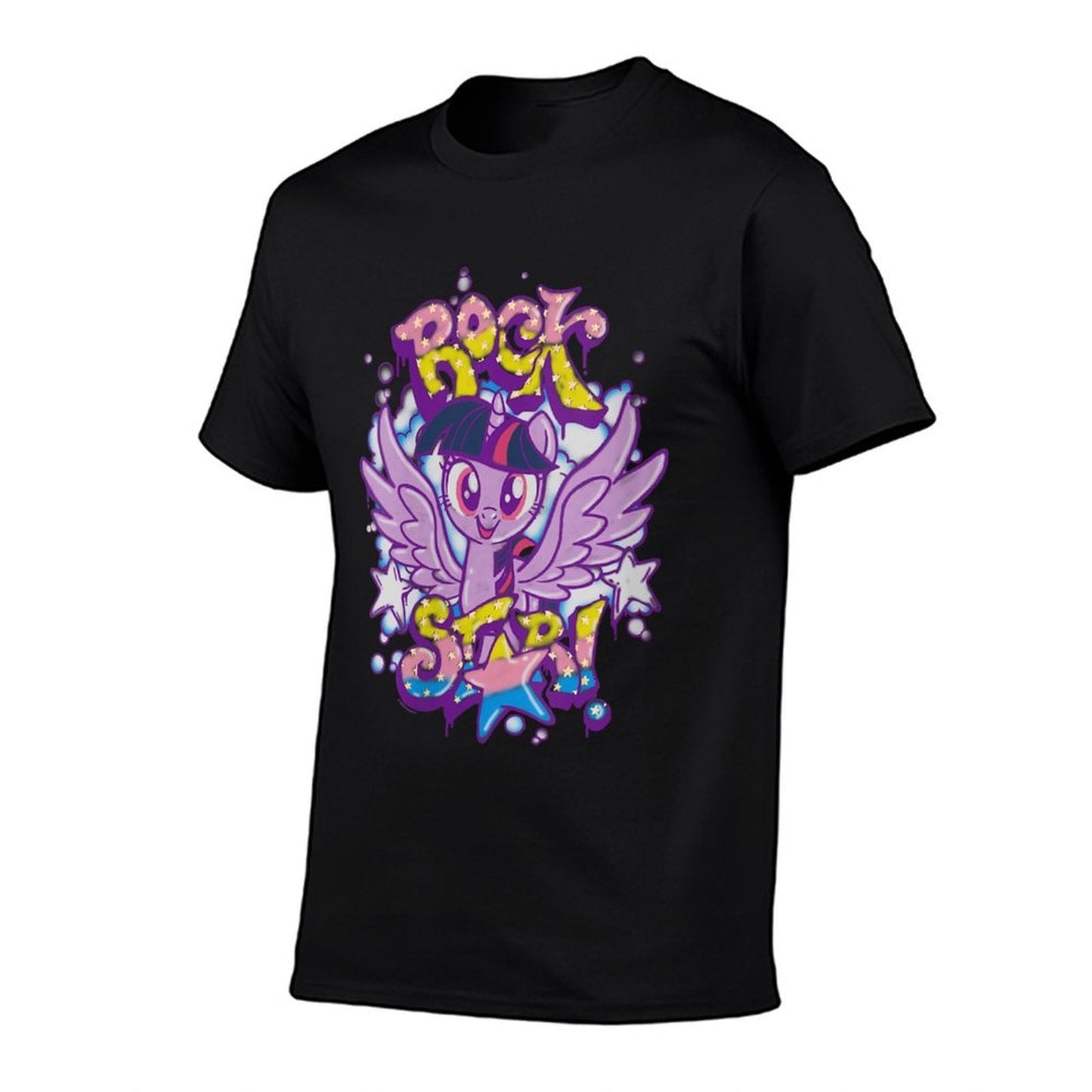 My Little Pony Friendship Is Magic Twilight Sparkle Rock!  Rolled Sleeves T-Shirt