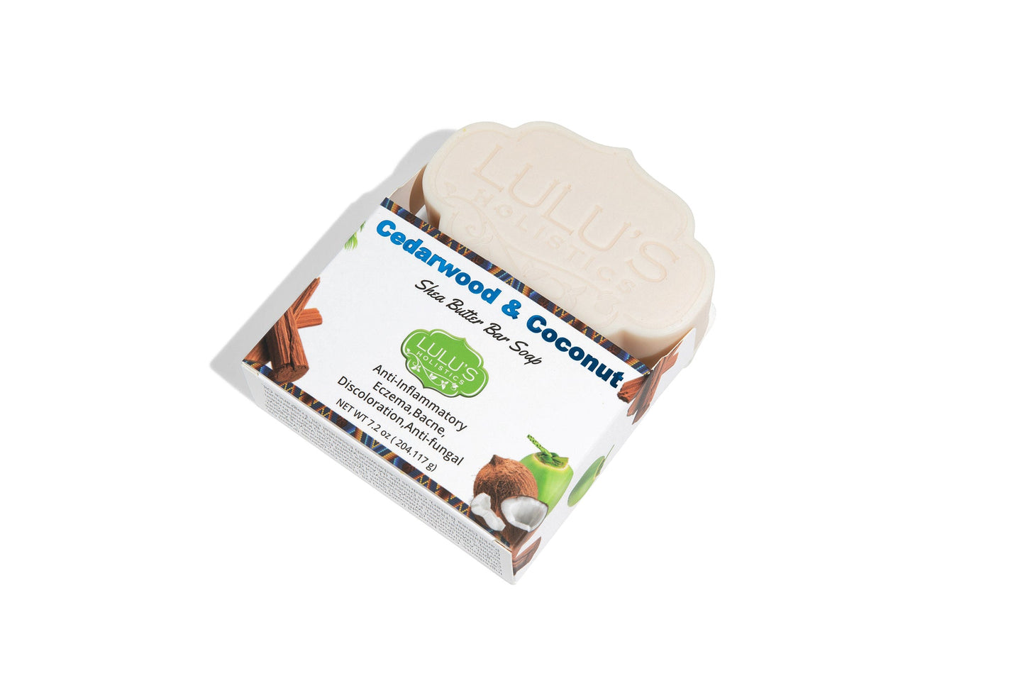 Cedarwood Coconut Shea Butter Bar Soap – Balancing Cleanse