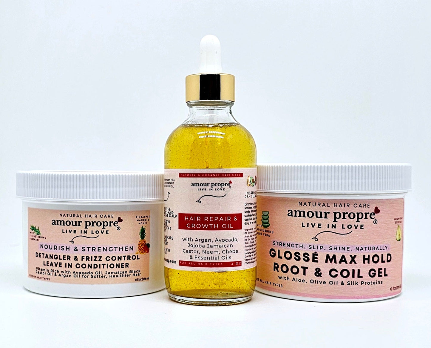 Glossé Max Hold Root & Coil Gel
with Aloe, Olive Oil & Silk Proteins